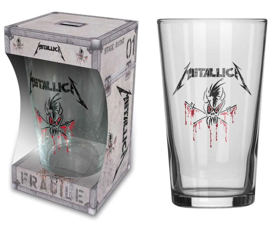 Metallica - Scary Guy, Beer Glass
