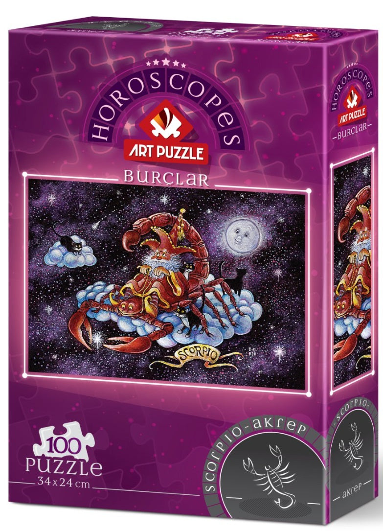 Scorpio by Bill Bell, 100 Piece Puzzle