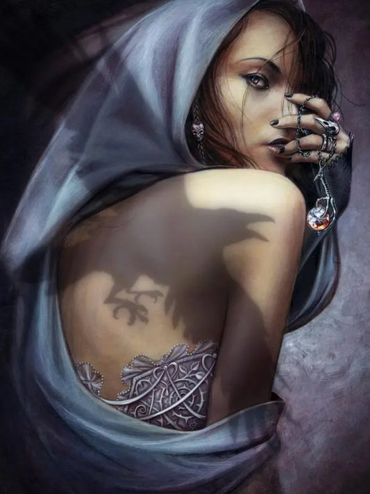 Schaduwraaf door Alchemy Gothic, poster