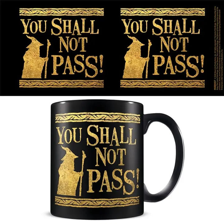 The Lord of the Rings - You Shall Not Pass, Mug