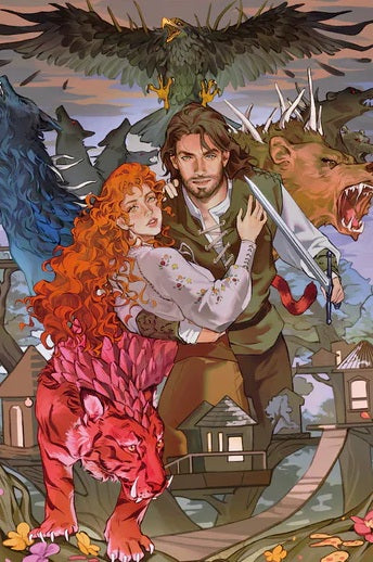 Shield Of Sparrows by Yingting Chen, 1000 Piece Puzzle