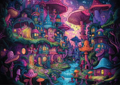 Shroomopolis, 1000 Piece Puzzle