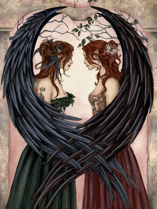 Sisters By Amy Brown, Poster