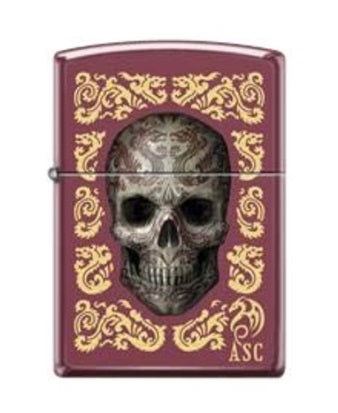 Zippo Anne Stokes Skull, Brick Finish