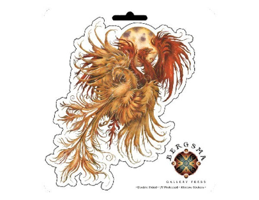 Phoenix Rising by Bergsma, Sticker