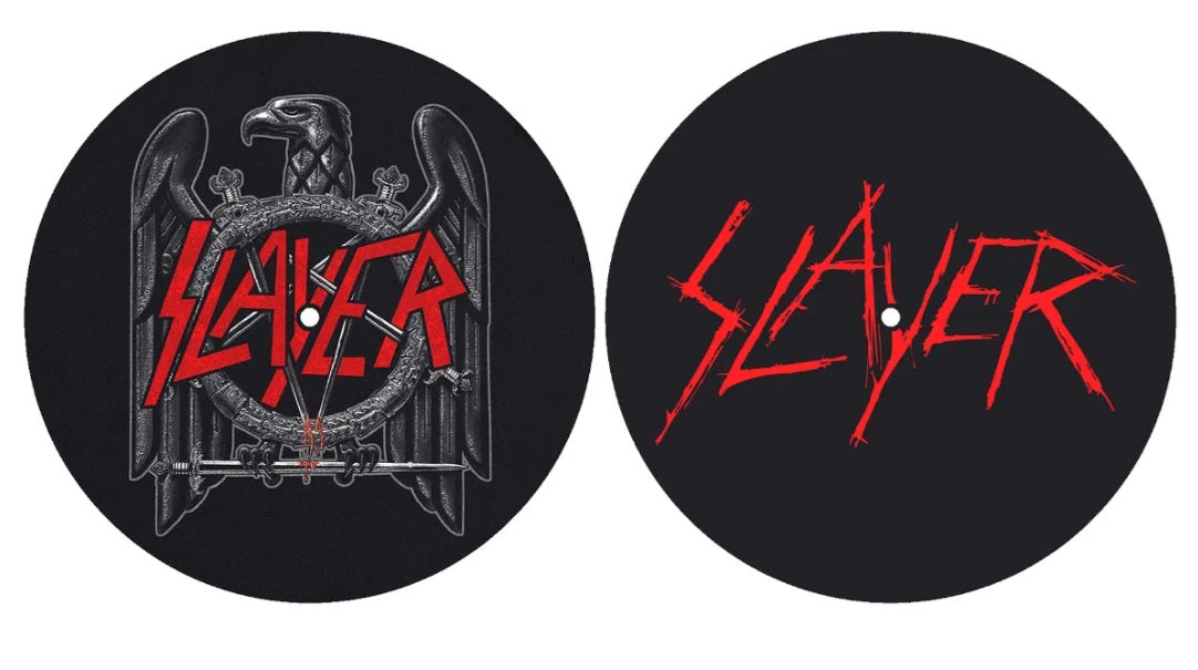 Slayer - Eagle / Scratched logo, Slipmat Set