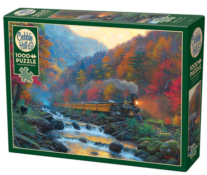 Smoky Train by Mark Keathley, 1000 Piece Puzzle