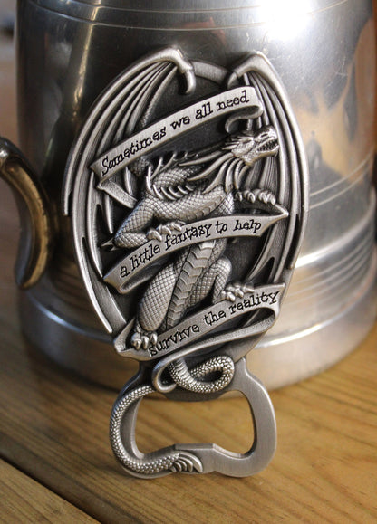 Sometimes by Anne Stokes Bottle Opener