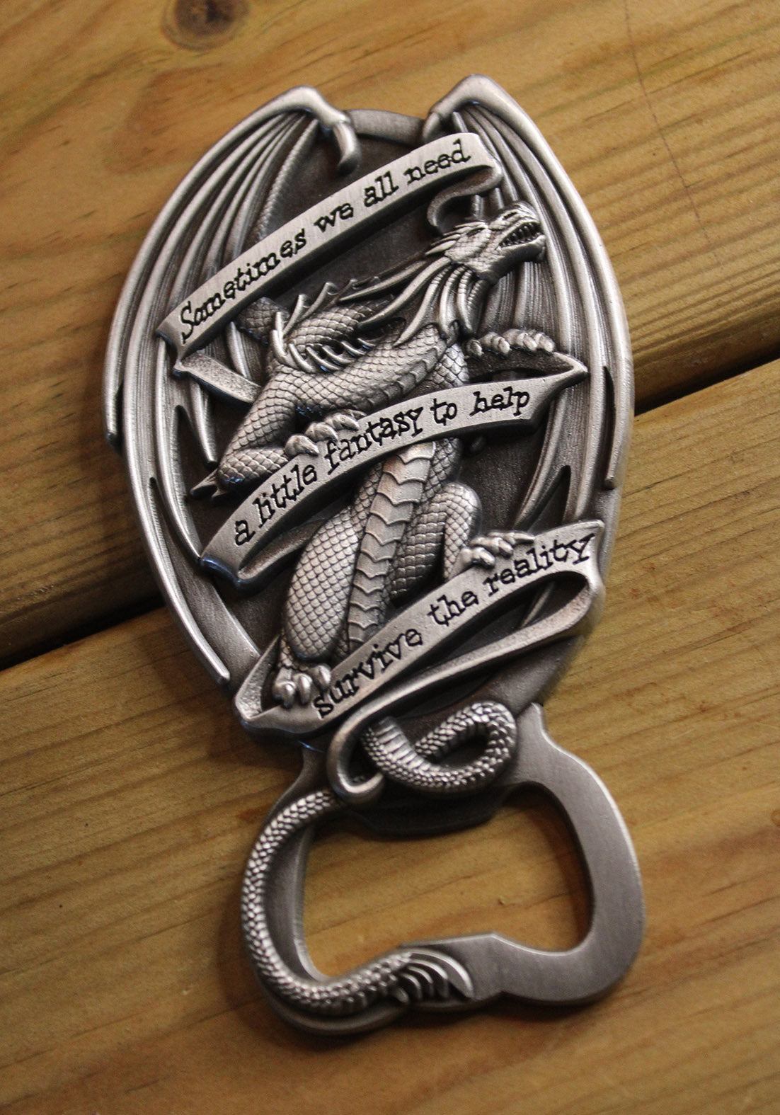 Sometimes by Anne Stokes Bottle Opener