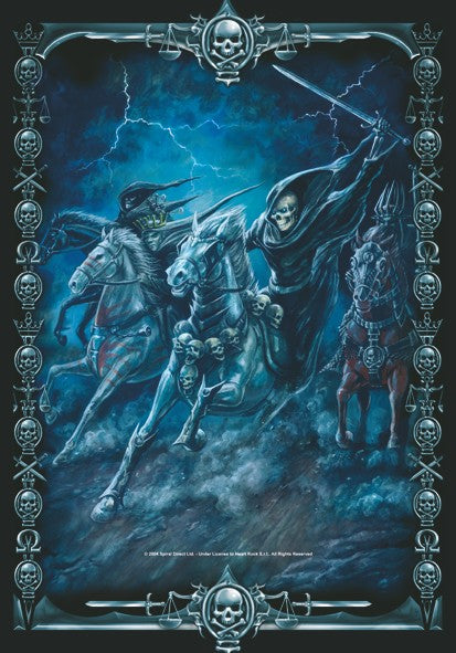 4 Horsemen by Spiral, Textile Poster