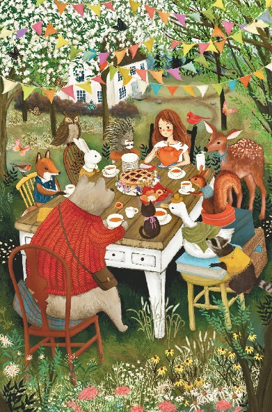 Spring Tea Party by Naoko Stoop, 1000 Piece puzzle