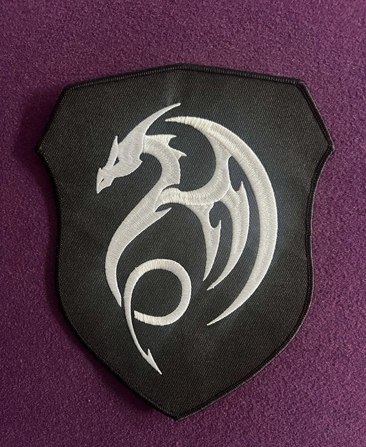 Stoked Emblem Embroidered Patch, by Anne Stokes