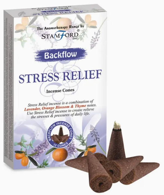 Stress Relief Backflow Cone Incense