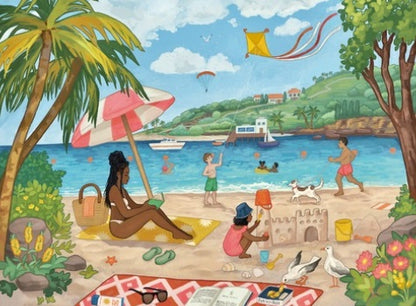 Summer Days by Lucie Ell, 1000 Piece Puzzle