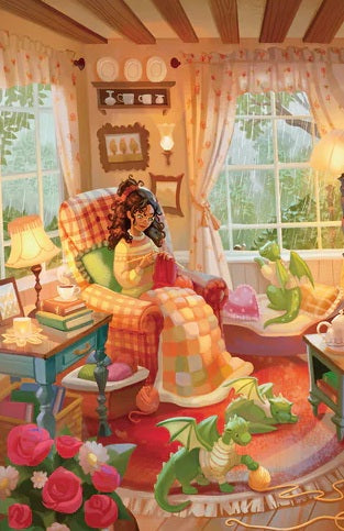 Sunday Rain by Maxine Vee, 500 Piece Puzzle