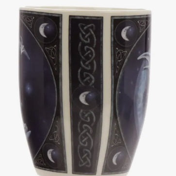 Lisa Parker Sweet Dreams Dragon and Moon Porcelain Mug