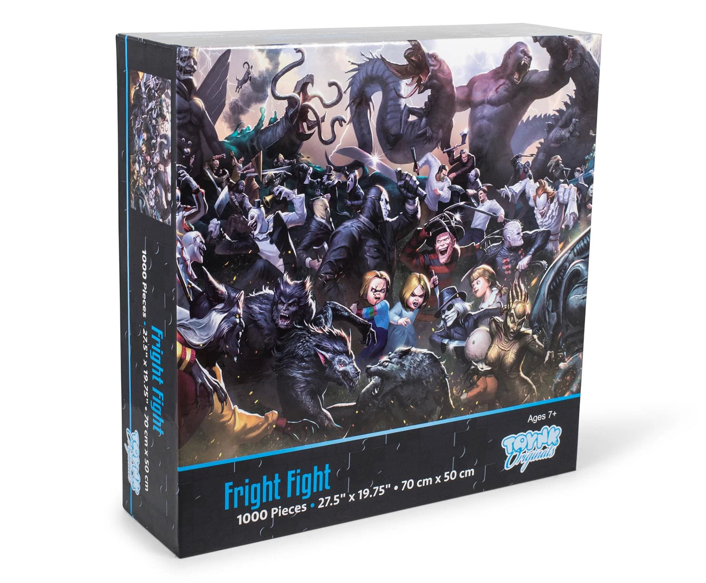 Fright Fight Horror Movie Villain Inspired, 1000 Piece Puzzle