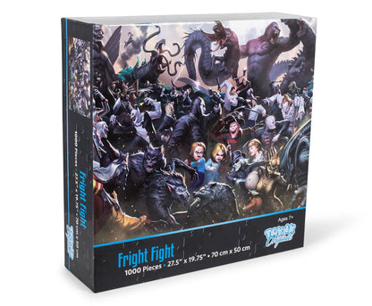 Fright Fight Horror Movie Villain Inspired, 1000 Piece Puzzle
