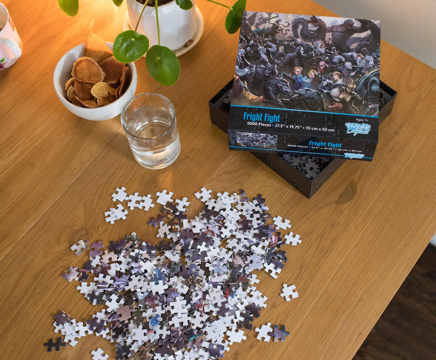 Fright Fight Horror Movie Villain Inspired, 1000 Piece Puzzle
