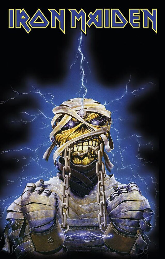 Iron Maiden Powerslave Eddie Textile Poster