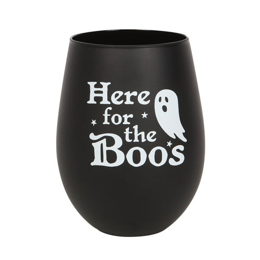 Here for the Boos, Wine Glass