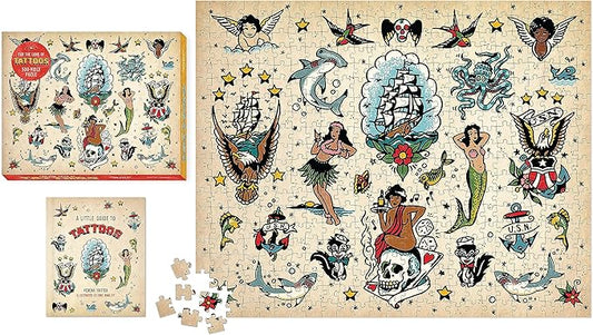 For The Love of Tattoos, 500 Piece Puzzle