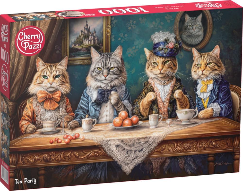 Tea Party, 1000 Piece Puzzle