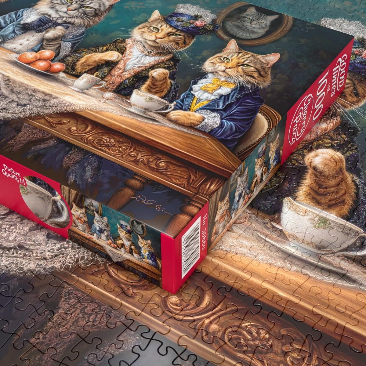 Tea Party, 1000 Piece Puzzle