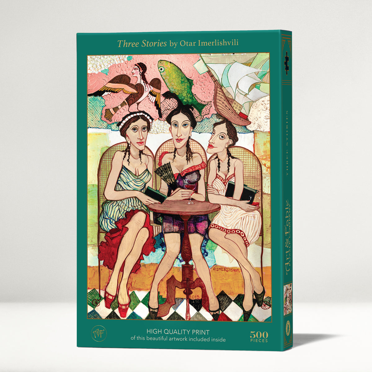 Three Stories by Otar Imerlishvili, 500 Piece Puzzle
