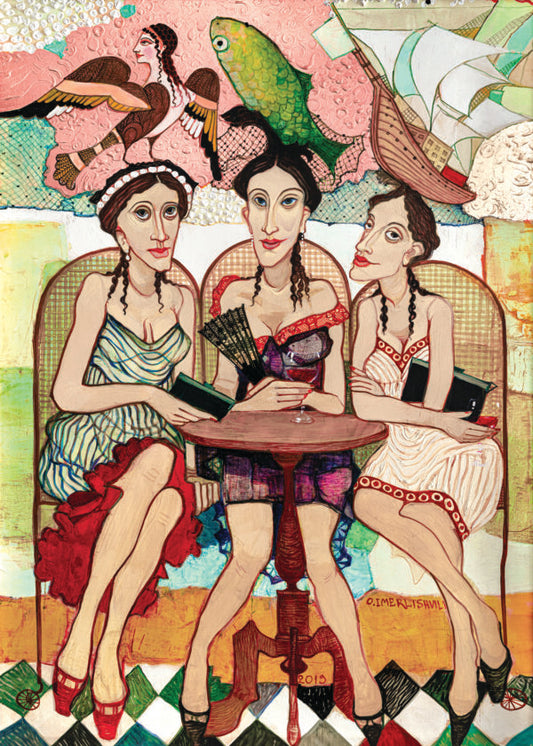 Three Stories by Otar Imerlishvili, 500 Piece Puzzle