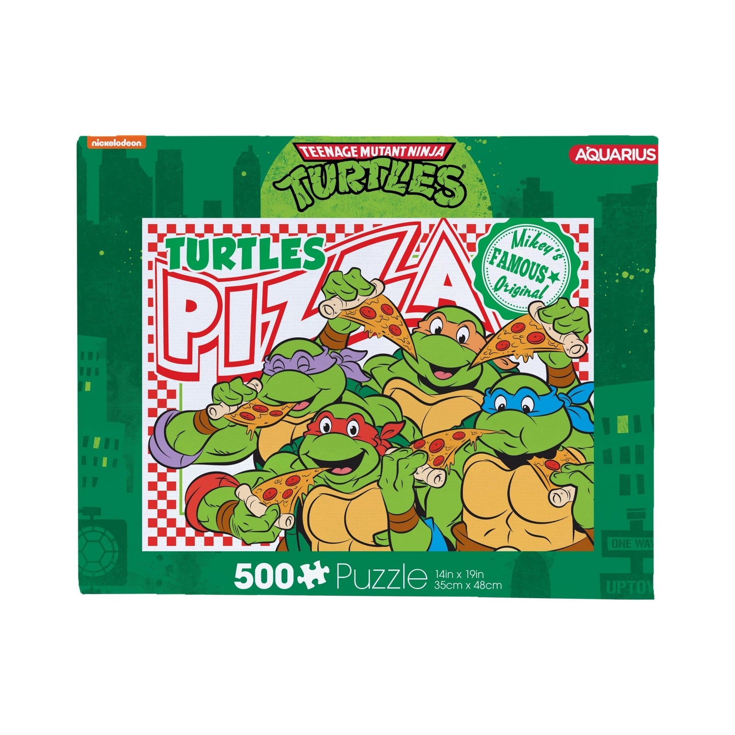 TMNT Pizza, 500 Piece Puzzle