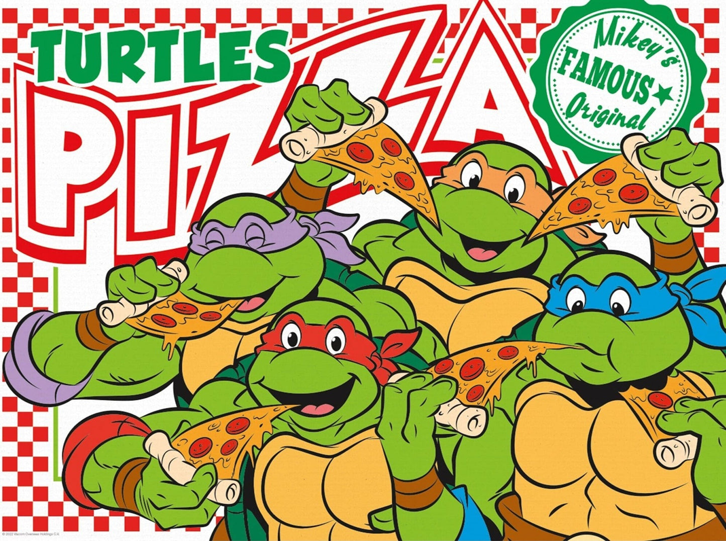 TMNT Pizza, 500 Piece Puzzle