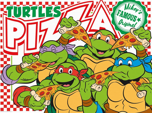 TMNT Pizza, 500 Piece Puzzle