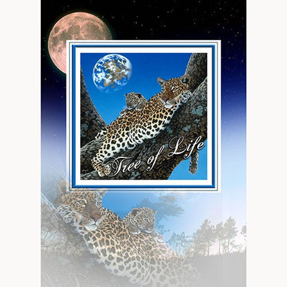 Tree of Life by Schim Schimmel, Magnet Greeting Card