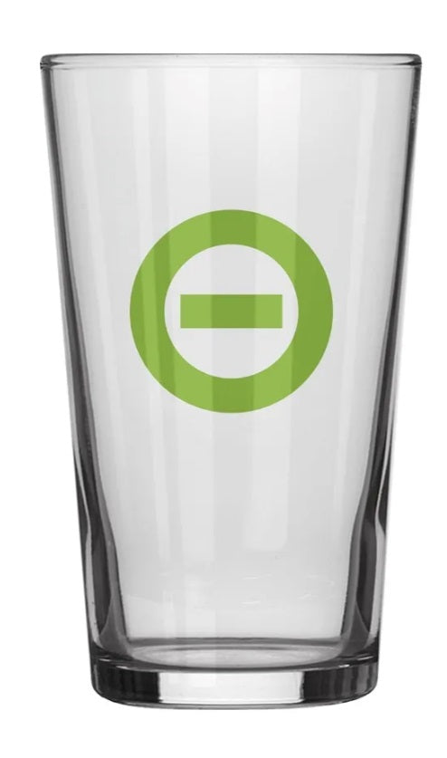 Type O Negative - Negative Symbol, Beer Glass