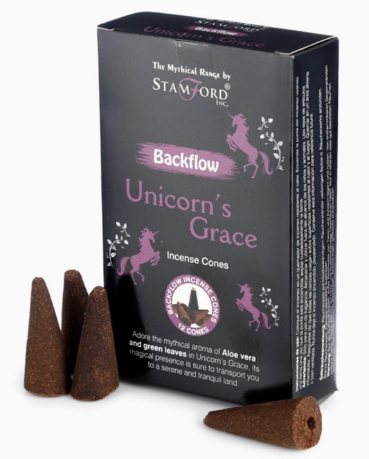 Unicorn's Grace Backflow Cones