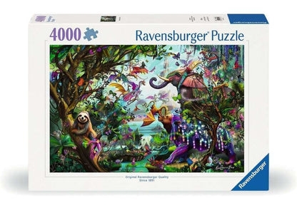 Tropical Dragons by Rose Khan, 4000 Piece Puzzle