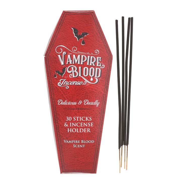Vampire Blood Incense Sticks with Incense Holder