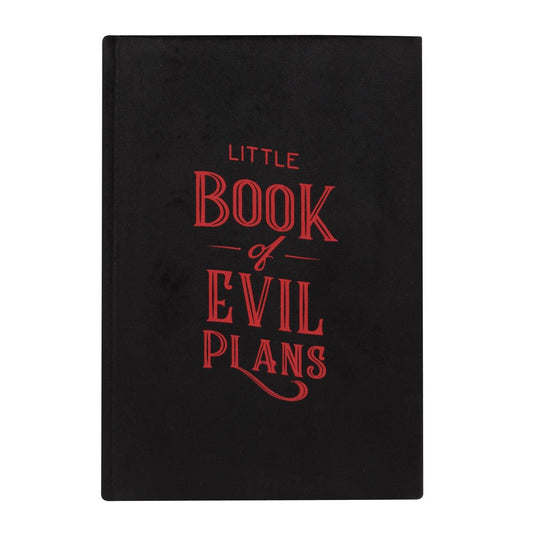 Lille bog om onde planer, notesbog