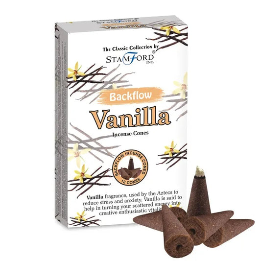 Vanilla Backflow Cone Incense