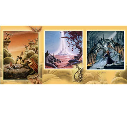 Dragon Gate by Rodney Matthews, Greeting Card