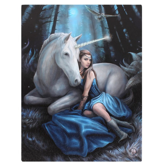 Blue Moon by Anne Stokes, Canvas Print