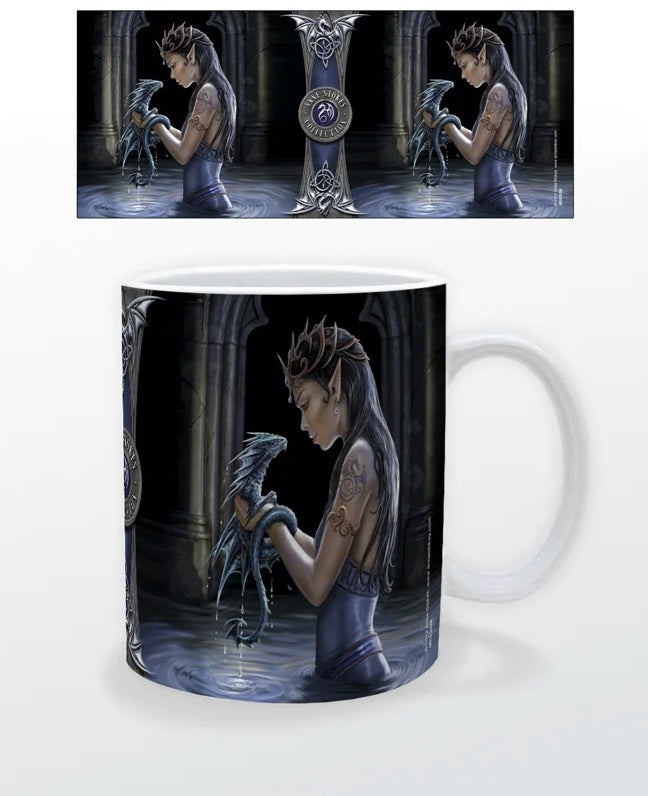 Water Dragon by Anne Stokes, Mug