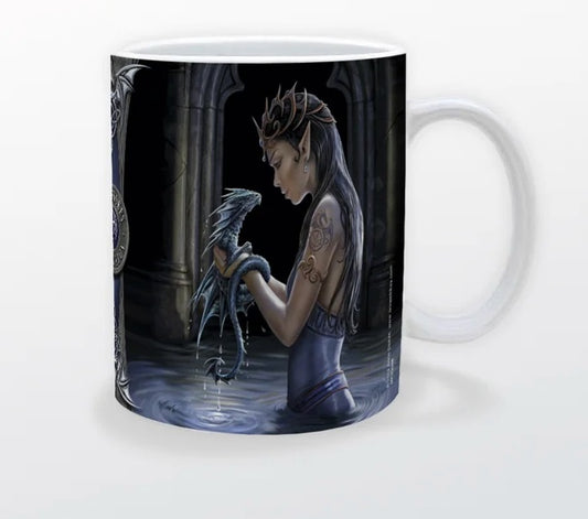 Water Dragon by Anne Stokes, Mug