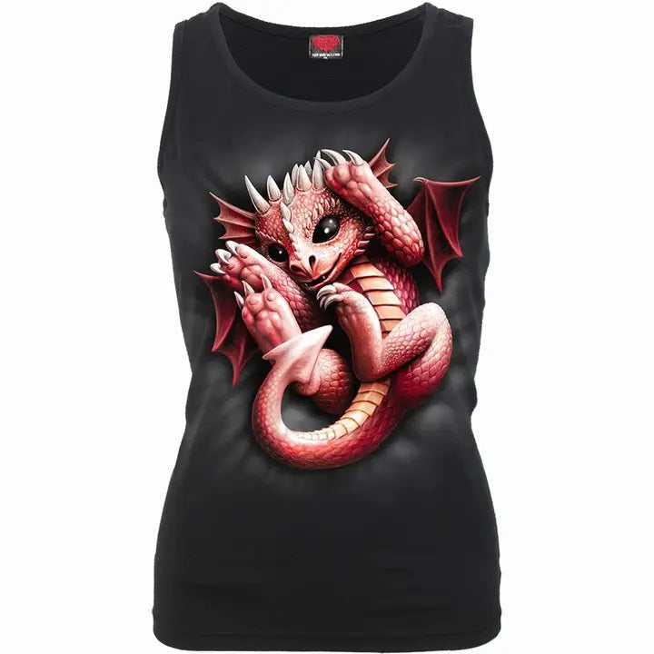 Whelp - Razor Back Top Black