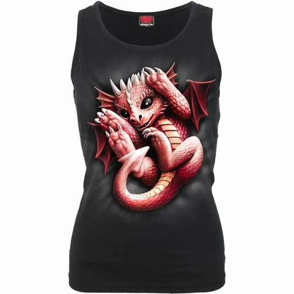 Whelp - Razor Back Top Black