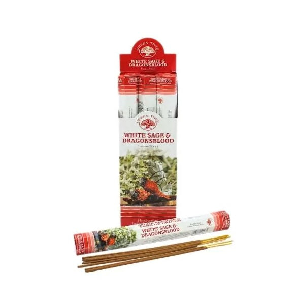 White Sage & Dragons Blood - Stick Incense