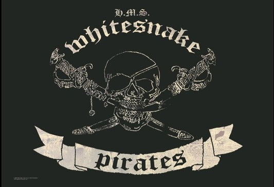 Whitesnake - Pirate, Textile Poster