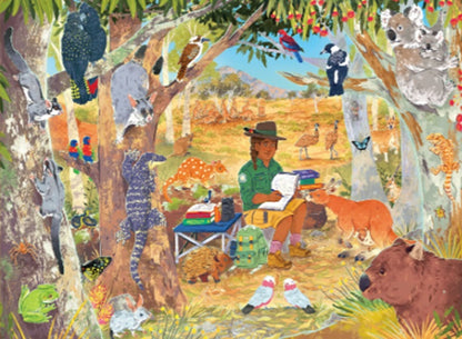 Wildlife Biologist by Caitlin O'Dwyer, 1000 Piece Puzzle