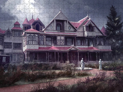Winchester Mystery House by Vald Mel - 500 Piece Puzzle